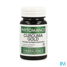 Charger l'image dans la galerie, Curcuma Gold Caps 30 Phytomance Pt272
