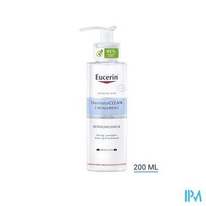 Eucerin Dermatoclean Hyaluron Rein.melk Zacht200ml