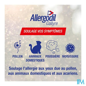 Allergodil Collyre Fl 6ml