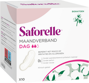 Saforelle Maandverbanden DAG 10