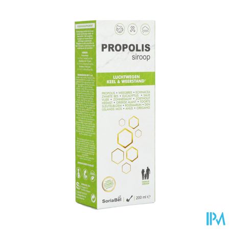 Soria Propolis Siroop Fl 200ml