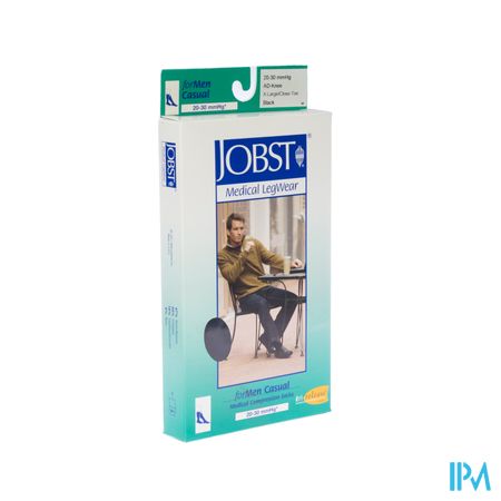 Jobst For Men Casual K2 20-30 Ad Black Xl 1p