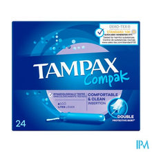 Load image into Gallery viewer, Tampax Compak Lites 24
