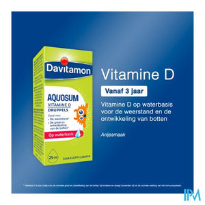 Davitamon Vitamin D Aquosum Druppels 25ml