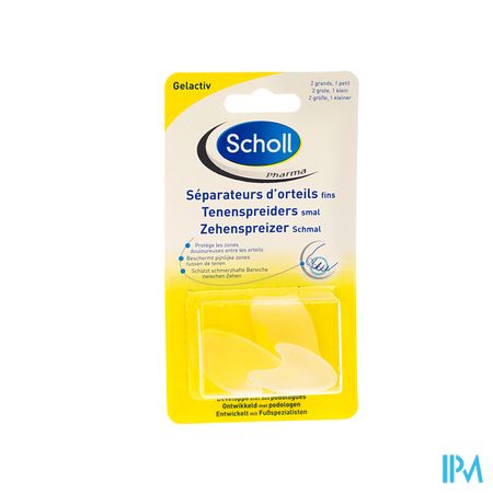 Scholl Pharma Gelactiv Teenspreider Small 2gr+1kl