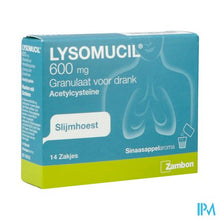 Charger l'image dans la galerie, Lysomucil 600 Gran Sach 14 X 600mg
