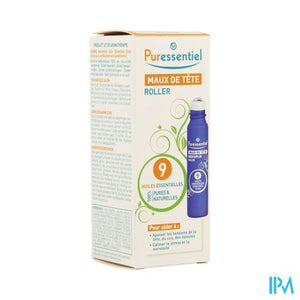 Puressentiel Roller Hoofdpijn 9 Ess Olie 5ml