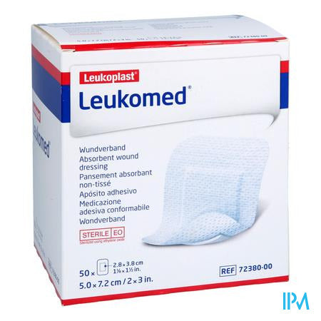 Leukomed Verband Steriel 7,2cmx 5cm 50 7238000