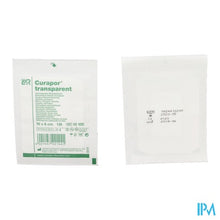 Afbeelding in Gallery-weergave laden, Curapor Transparant Steriel 10cmx 8cm 5 13100
