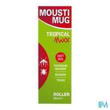Afbeelding in Gallery-weergave laden, Moustimug Tropical Maxx 50% Deet Rol. 50ml
