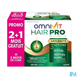 Omnivit Hair Pro Nutri Repair             Comp 180