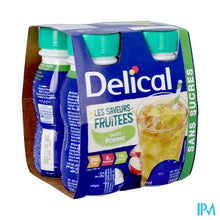 Afbeelding in Gallery-weergave laden, Delical Fruitdrink Z/suiker Appel 4x200ml
