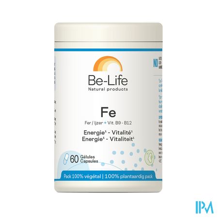 Fe Minerals Be Life Nf Gel 60x100mg