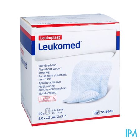 Leukomed Verband Steriel 7,2cmx 5cm 50 7238000