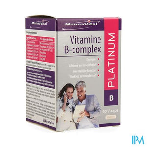 Mannavita Vitamine B Complex V-caps 60