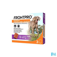 Frontpro 136mg >25-50kg Hond Kauwtabl 3