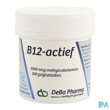 Afbeelding in Gallery-weergave laden, Vitamine B12 1000mcg Methylcobalamine Zuigtabl 100
