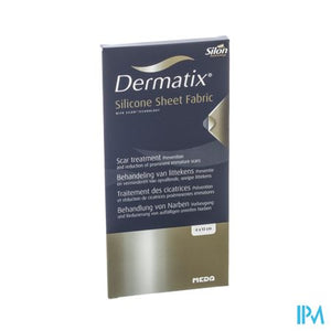 Dermatix Silicone Sheet Fabric Adh 4x13cm 1