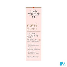 Afbeelding in Gallery-weergave laden, Widmer Nutriderm Getinte Dagcreme Uv 20 Naturel 01 30ml
