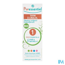 Load image into Gallery viewer, Puressentiel Eo Tijm Linalol Bio Exp. 5ml
