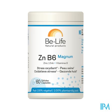 Zn B6 Magnum Minerals Be Life Gel 60