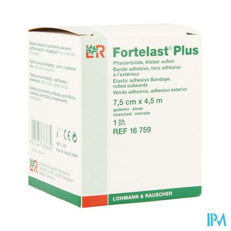Fortelast Plus Adh Ext. 7,5cmx4,5m 16759