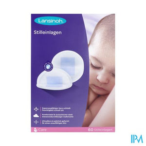 Lansinoh Wegwerpb.borstkompressen Blue Lock Core60