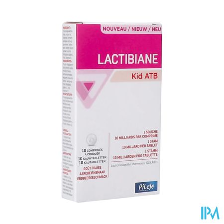 Lactibiane Kid Atb Kauwtabl 10