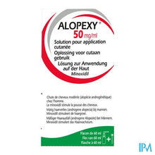 Load image into Gallery viewer, Alopexy 50mg/ml Opl Cut. Gebr. Fl Pipet/spray 60ml
