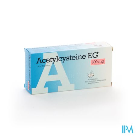 Acetylcysteine EG 600Mg Bruistabl 30X600Mg