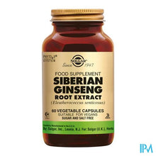Afbeelding in Gallery-weergave laden, Solgar Ginseng Siberian Root Extract V-caps 60
