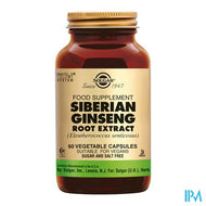Solgar Ginseng Siberian Root Extract V-caps 60