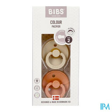 Afbeelding in Gallery-weergave laden, Bibs 2 Fopspeen Duo Vanilla Peach

