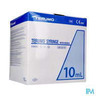 Terumo Spuit+naald 21g 1 1/2 Tb Groen 10ml 100