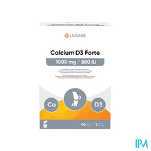 Charger l'image dans la galerie, Livsane Calcium D3 Forte 1000/880 Zakje 90
