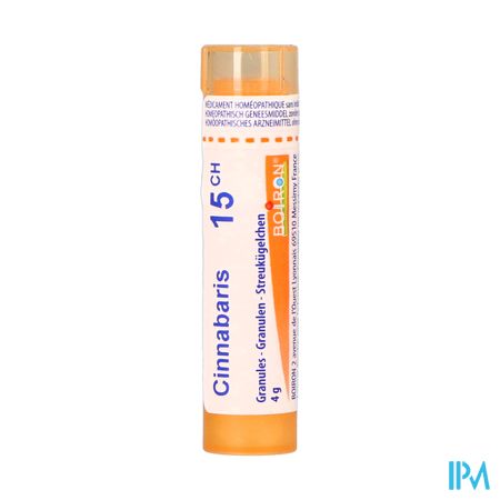 Cinnabaris 15ch Gr 4g Boiron