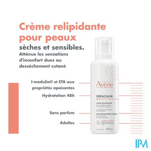 Avene Xeracalm Ad Creme Relipiderend 400ml