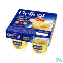 Load image into Gallery viewer, Delical Nutra Pote Appel Banaan 4x125g
