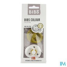 Charger l'image dans la galerie, Bibs 1 Fopspeen Duo Mustard White
