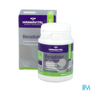 Mannavital Mariadistel Platinum V-caps 60