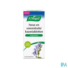 Load image into Gallery viewer, A.vogel Focus & Concentratie Kauwtabl 28
