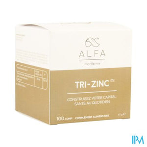 Alpha Tri-Zink 20mg Tabl 100