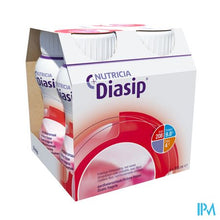 Afbeelding in Gallery-weergave laden, Diasip Aardbei Fles 4x200ml
