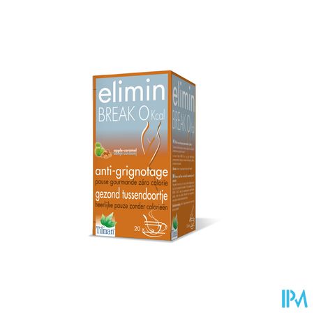 Elimin Break 0% Appel-karamel Tea-bags 20