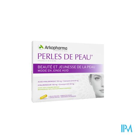 Perles De Peau Hyaluronauur + Coenzyme Q10 Caps 30