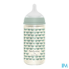 Charger l'image dans la galerie, Suavinex Bonhomia Bottleglas Sili.feath.green240ml
