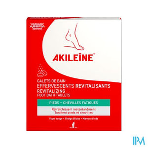 Akileine Galets Bain Efferv.revitalisants 6x20g