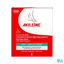 Load image into Gallery viewer, Akileine Galets Bain Efferv.revitalisants 6x20g
