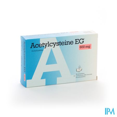 Acetylcysteine EG 600Mg Bruistabl 60X600Mg