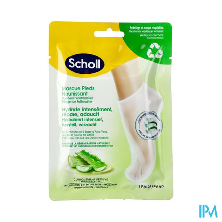 Scholl Voetmasker Aloe Vera 1 Paar